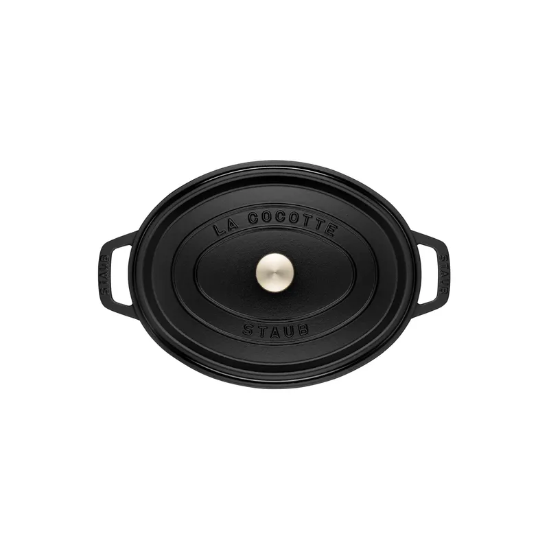 Bild 3 för Staub Cocotte - 31 x 16.7 cm - 5.5 L Black