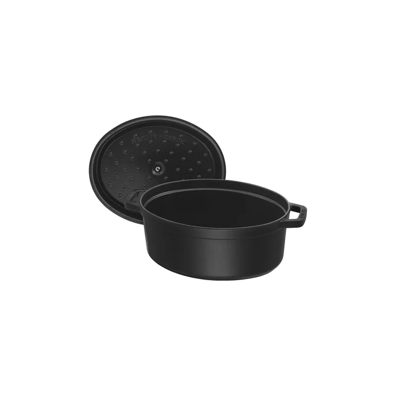 Bild 4 för Staub Cocotte - 31 x 16.7 cm - 5.5 L Black