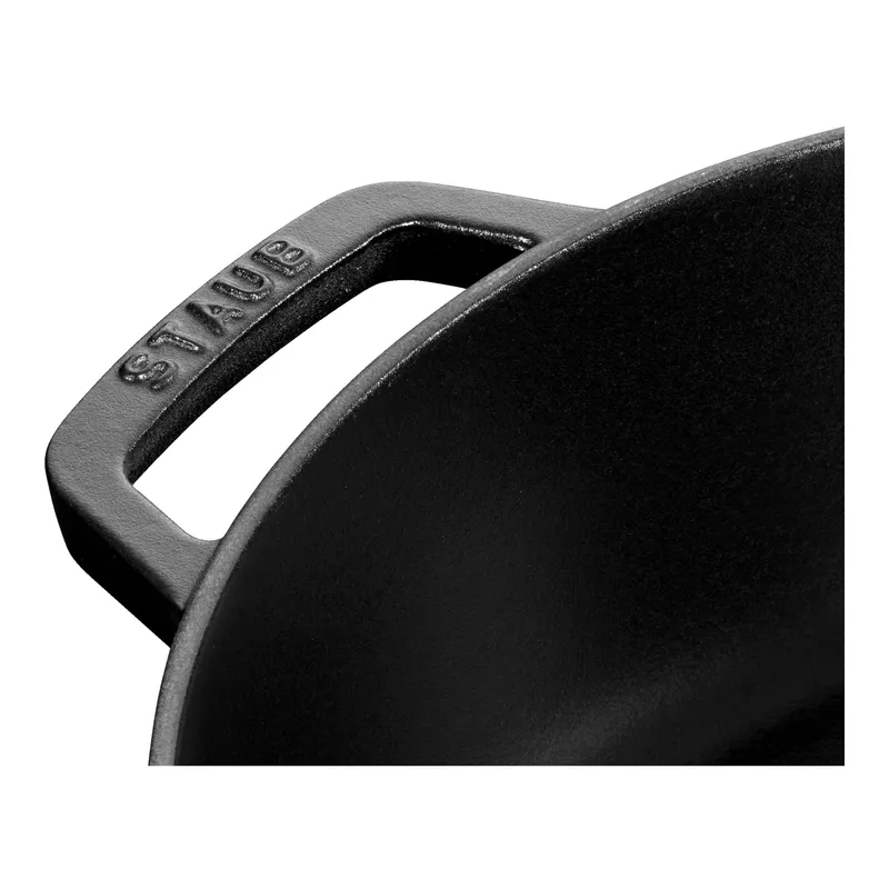 Bild 2 för Staub Cocotte Chistera traktörgryta 24 cm 2,4 liter, svart