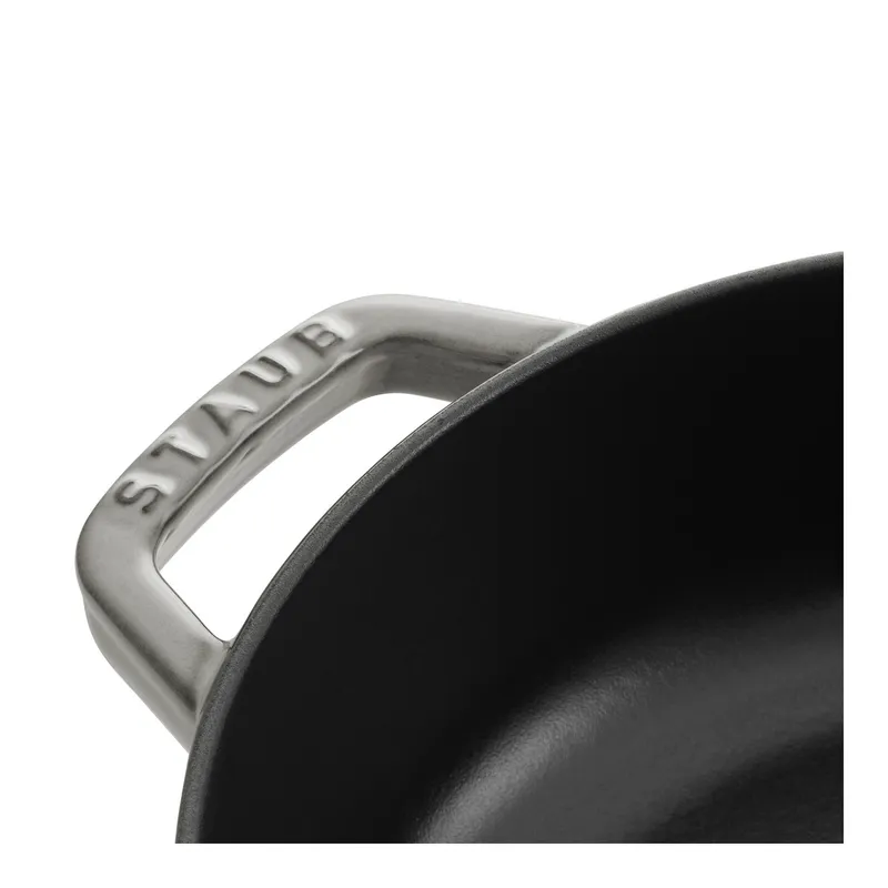 Bild 3 för Staub Cocotte Chistera traktörgryta 28 cm 3,7 liter, grå