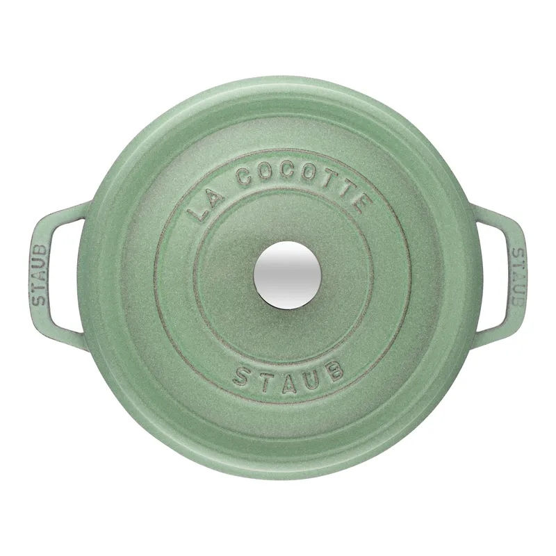 Bild 2 för Staub Gjutjärnsgryta 24 cm, salviagrön