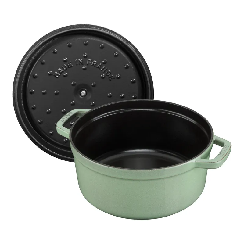 Bild 3 för Staub Gjutjärnsgryta 24 cm, salviagrön