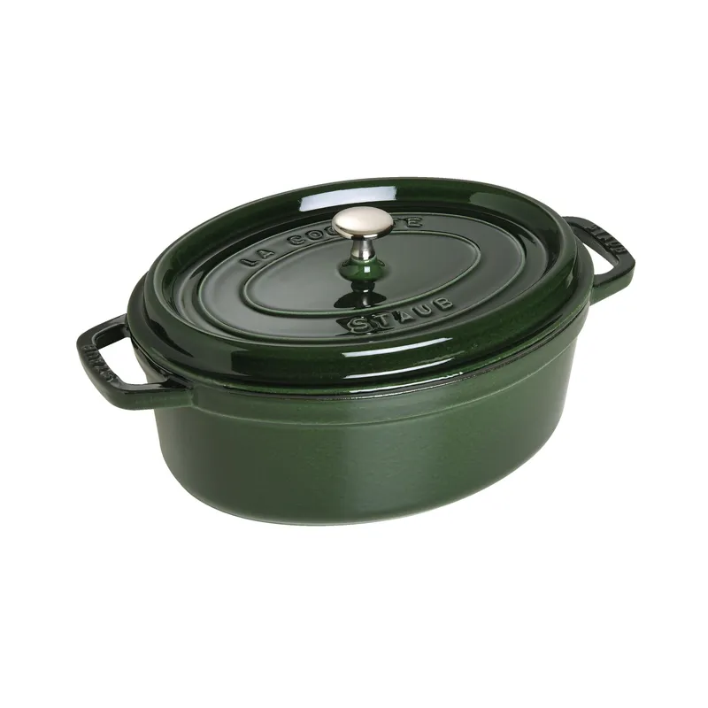 Bild 3 för Staub - Gryta 6,7 L oval Grön