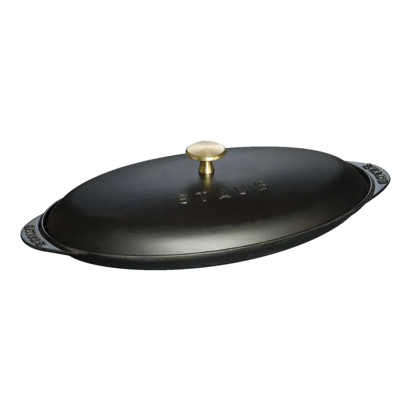 Bild 1 för Staub La Cocotte Fiskform/Fat Oval Svart 31 cm 0,7 l