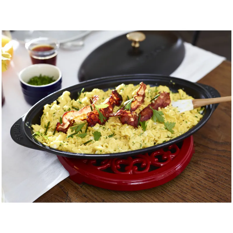 Bild 5 för Staub La Cocotte Fiskform/Fat Oval Svart 31 cm 0,7 l