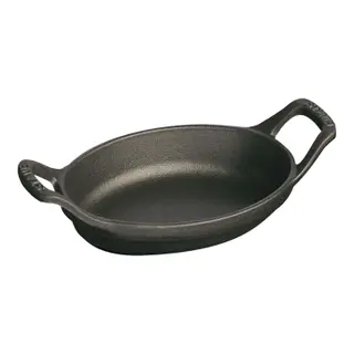 Produktfoto för Staub La Cocotte Oval Form/Fat Svart 15 cm 0,25 l