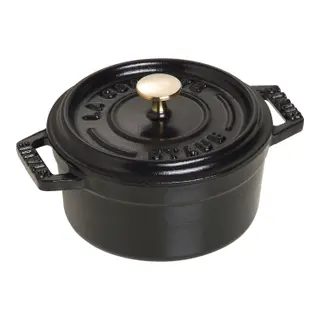 Produktfoto för Staub La Cocotte Rund Gryta Svart 10 cm 0,25 l