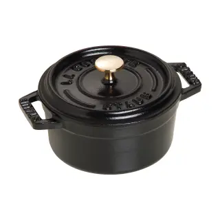Produktfoto för Staub La Cocotte Rund Gryta Svart 10 cm 0,25 l