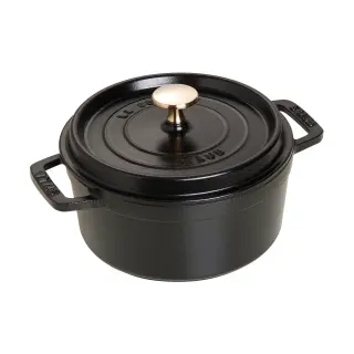 Produktfoto för Staub La Cocotte Rund Gryta Svart 18 cm 1,7 l