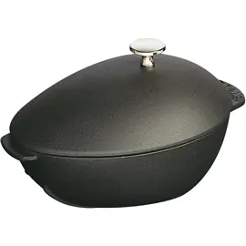 Produktfoto för Staub Musselgryta 25 cm svart 2,0 L