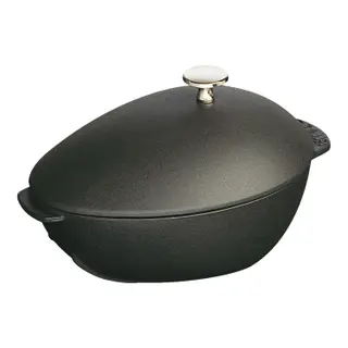 Produktfoto för Staub Musselgryta 25 cm svart 2,0 L