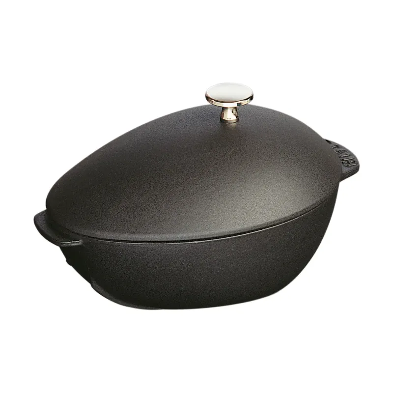 Alternativ bild 0 för Staub Musselgryta 25 cm svart 2,0 L