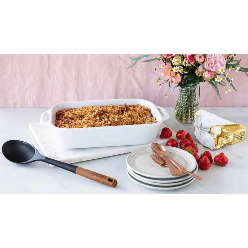Bild 5 för Staub Rektangulär Ugnsform 34 x 24 cm Vit