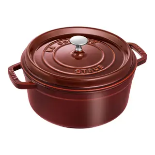 Produktfoto för Staub Rund Gryta 24 cm 3,8 liter Grenadine