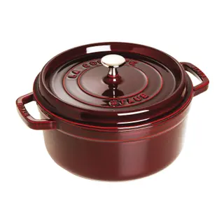 Produktfoto för Staub Rund Gryta 26 cm 5,2 liter Grenadine