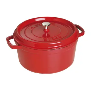 Produktfoto för Staub Rund Gryta 28 cm 6,7 liter Röd