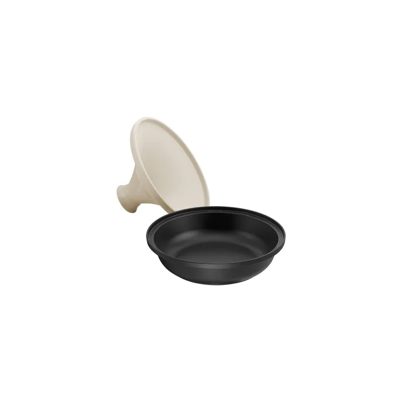 Bild 3 för Staub Tajine, Rund, Gjutjärn, Gräddfärgad, 20 cm, 1,6 kg, 1 styck