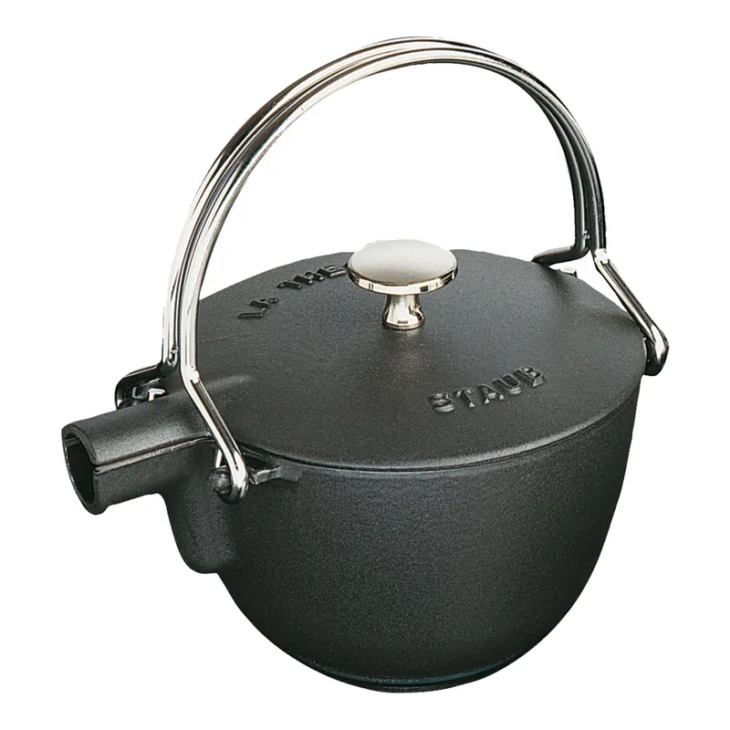 Bild 1 för Staub Tekanna Rund 1,15 Liter, Svart