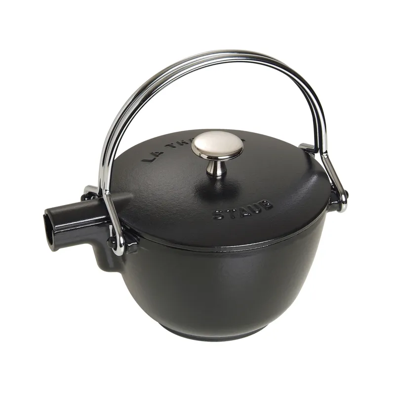 Bild 2 för Staub Tekanna Rund 1,15 Liter, Svart