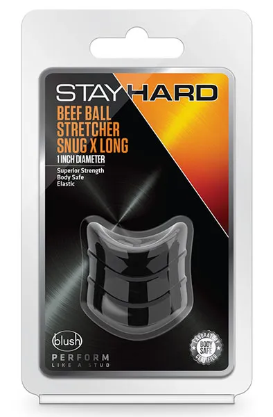 Bild 2 för Stay Hard Beef Ball Stretcher Snug X-long