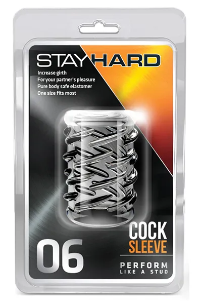 Bild 2 för Stay Hard: Cock Sleeve 06, transparent