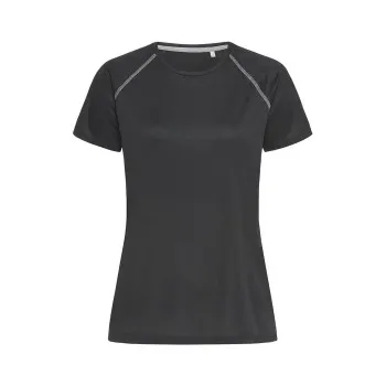 Alternativ bild 0 för Stedman Active 140 Women Team Raglan Svart polyester Small Dam