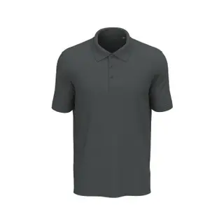 Produktfoto för Stedman Lux Short Sleeve Polo Mörkgrå bomull Small Herr
