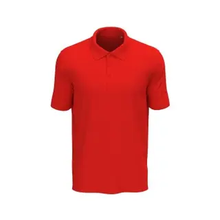 Produktfoto för Stedman Lux Short Sleeve Polo Röd bomull Medium Herr
