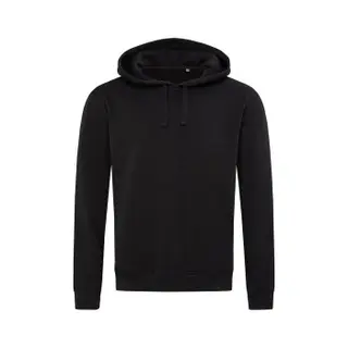 Produktfoto för Stedman Recycled Unisex Sweat Hoodie Svart Large