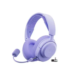 Produktfoto för SteelSeries Arctis Nova 3 WL trådlöst gaming-headset (lavender)