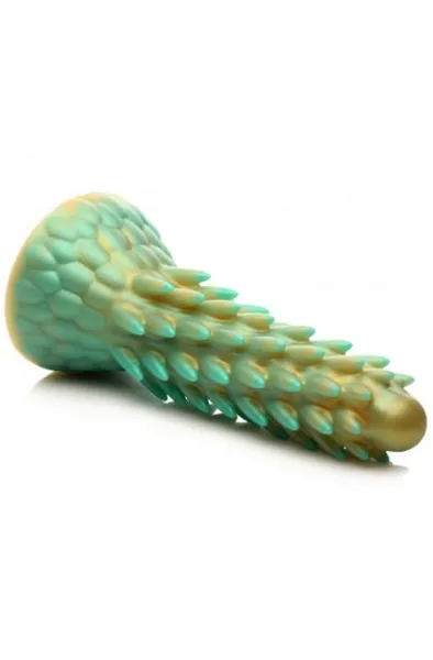 Bild 2 för Stegosaurus Spiky Reptile Silicone Dildo 19 cm