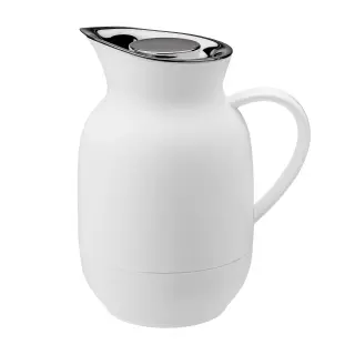 Produktfoto för Stelton Amphora termoskanna 1 liter, kaffe, soft white