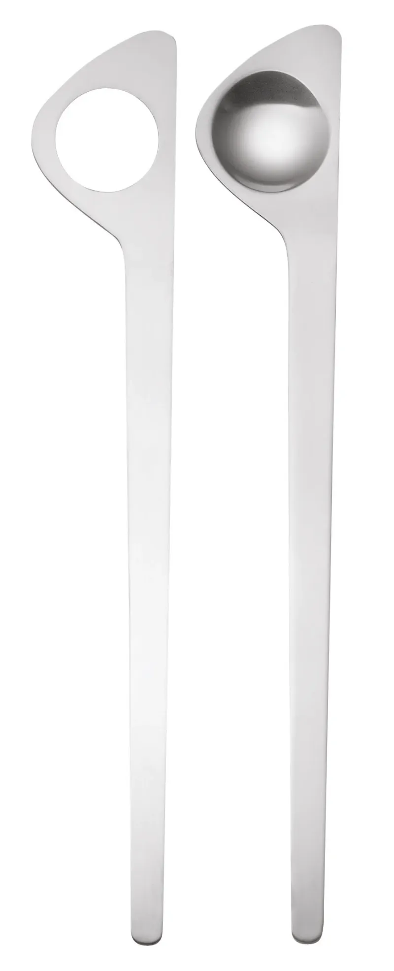 Alternativ bild 0 för Stelton - Arne Jacobsen Salatbestik - Salladsbestick - Steel - W: 5 x H: 0,5 x L 31,5 cm