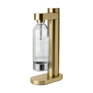 Produktfoto för Stelton Brus kolsyremaskin, brushed brass