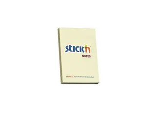 Produktfoto för Stick'N Notes STICK`N 51x76mm gul