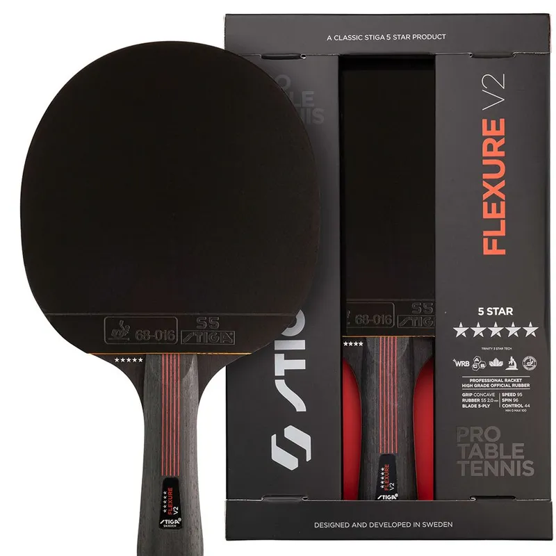 Bild 2 för STIGA 5-Star, Bat Flexure V2, Pingisrack