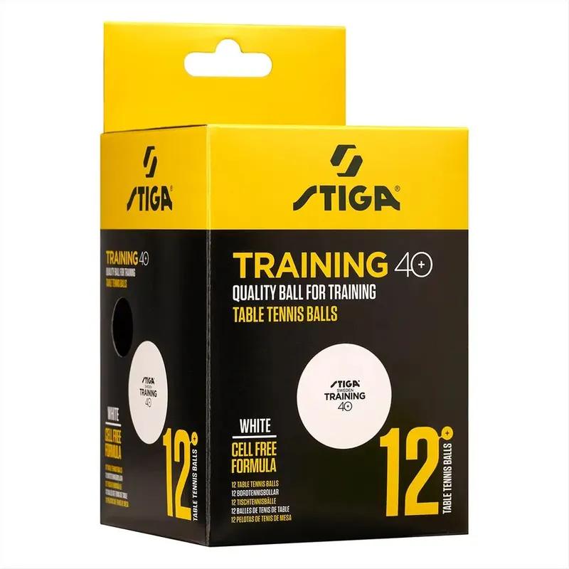 Bild 2 för STIGA Training 40+ Pingisboll 12-pack (Vit)