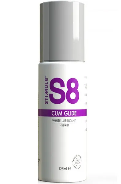 Bild 1 för Stimul8: S8 Cum Glide, White Hybrid Lubricant, 125 ml