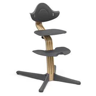 Produktfoto för Stokke Nomi matstol ek, anthracite