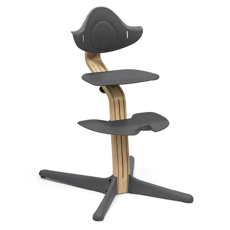 Alternativ bild 0 för Stokke Nomi matstol ek, anthracite