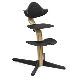 Produktfoto för Stokke Nomi matstol ek, black