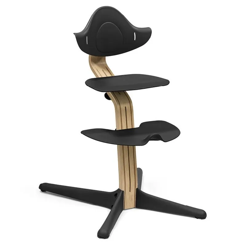 Alternativ bild 0 för Stokke Nomi matstol ek, black