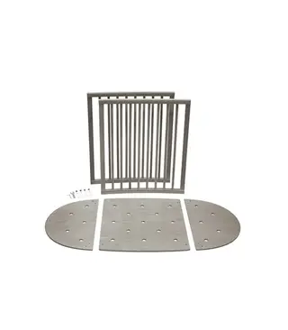 Produktfoto för Stokke Sleepi förlängningsset spjälsäng, hazy grey, hazy grey
