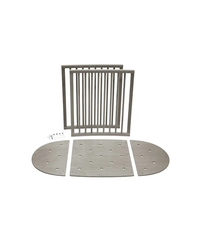 Alternativ bild 0 för Stokke Sleepi förlängningsset spjälsäng, hazy grey, hazy grey