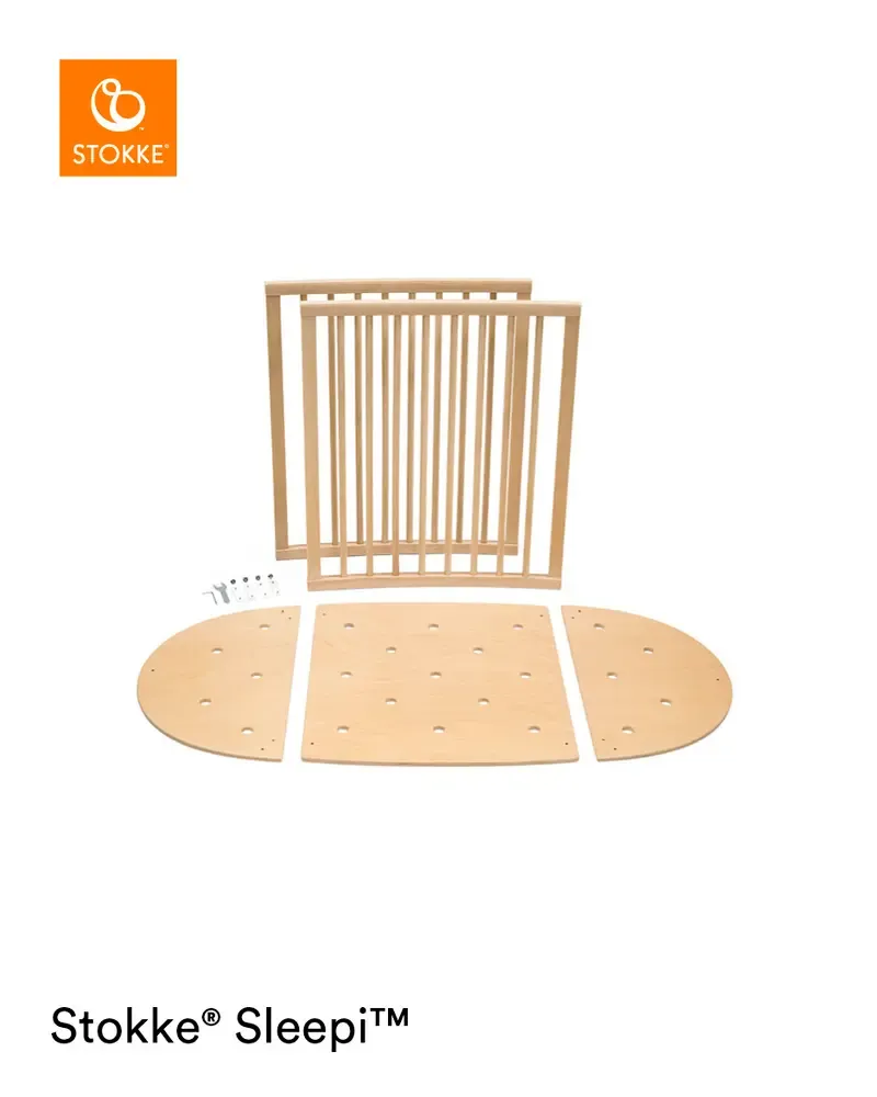 Alternativ bild 0 för Stokke Sleepi förlängningsset spjälsäng, natur, natur