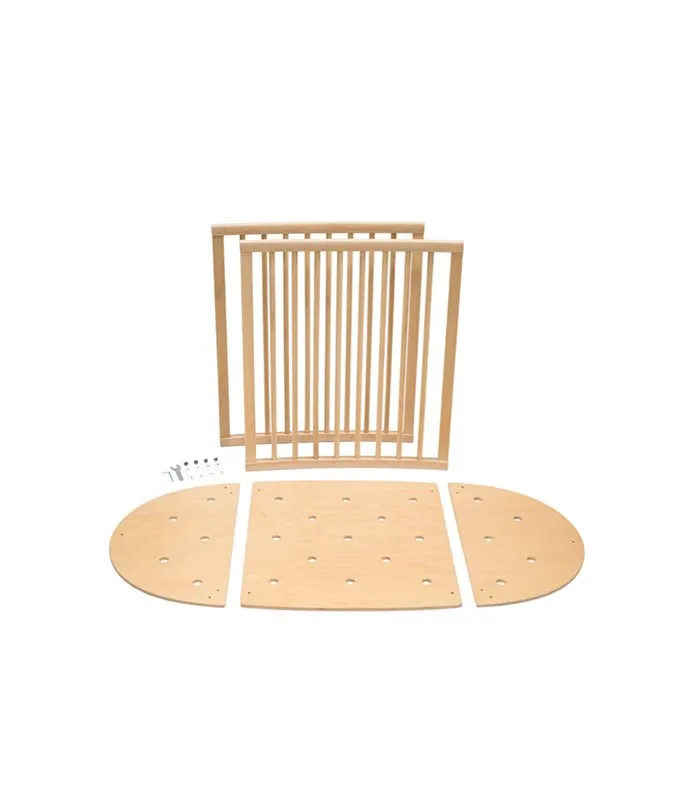 Alternativ bild 0 för Stokke Sleepi förlängningsset spjälsäng, natur, natur