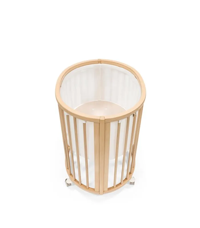 Bild 1 för Stokke Sleepi Mini spjälskydd mesh, vitt