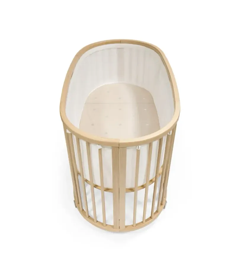 Alternativ bild 0 för Stokke Sleepi spjälskydd mesh, vitt