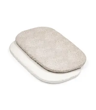 Produktfoto för Stokke Snoozi dra-på-lakan 2-pack, dandelion/vanilla