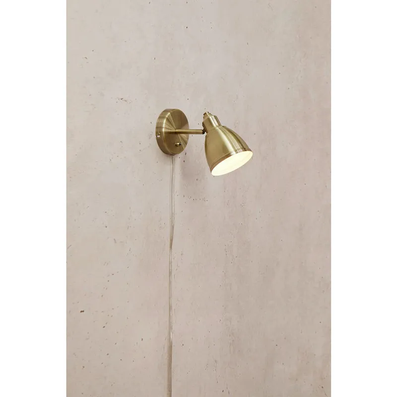 Bild 2 för Story - Wall lamp Antique Brass